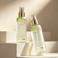 Flacon pulvérisateur cosmétique PET de luxe 100 ml 150 ml avec pulvérisateur à fine brume pour brume visage, soin de la peau, tonique, emballage cosmétique