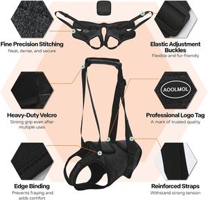 Hiphoppet Lift <span class=keywords><strong>Harness</strong></span> Fornecer Suporte com Atrofia Muscular e Problemas Articulares para Idosos Feridos Artrítico Pet <span class=keywords><strong>Dog</strong></span> Sling - Product Image 2