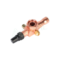 Laiton cuivre 3/8 3/4 1/2 7/8 soudés vannes de réfrigération connexion vanne Rotalock pour réfrigération