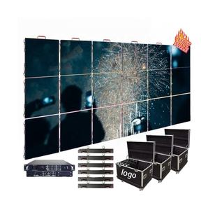 インタラクティブ8K解像度、太陽光下でも見やすい、内蔵<span class=keywords><strong>CMS</strong></span>、IP65防水、5000cd/<span class=keywords><strong>m</strong></span>²輝度のLEDディスプレイウォールパネルP2.6 - Product Image 1