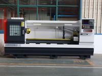 Tour CNC à banc horizontal CK6150, moyenne capacité, mono-broche, commande GSK