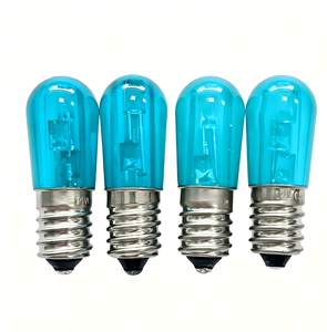 Lampadina E14 B19 14V 3LED Colorata, a Forma di Papaya, Impermeabile per Esterni, Lampadina Decorativa per Cartelloni Pubblicitari, Lampadina Decorativa per Festività Salento - Product Image 2
