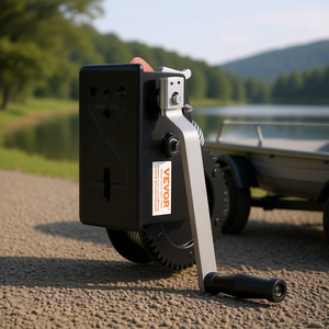 VEVOR - Cabrestante manual de alta resistencia, 3500 libras, cable de acero de 33 pies, trinquete bidireccional para remolcar barcos, remolques y vehículos todoterreno - Product Image 2