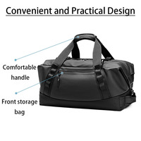 Sac de voyage grande capacité, imperméable, léger, portable, durable, décontracté, pour affaires, sport, avec bandoulière réglable, sac à main, sac bandoulière