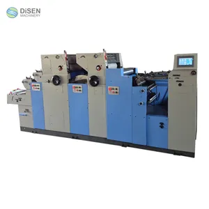 2 color double coding high speed offset printer
