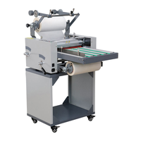 Machine à plastifier thermique L388, vitesse et température réglables, plastifieuse simple et double face pour brochures, photos