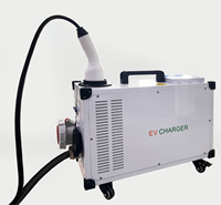 Chargeur rapide portable et mobile DC 30 kW CCS2 2026 pour véhicules électriques sans batterie