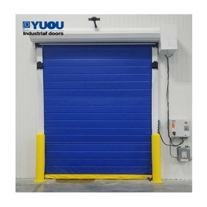 High Quality Thermal Efficient Watertight Sealed Tear-Resistant Freezer Room Special Flexible PVC Rolling Shutter Door Cold Room - Product Image 4