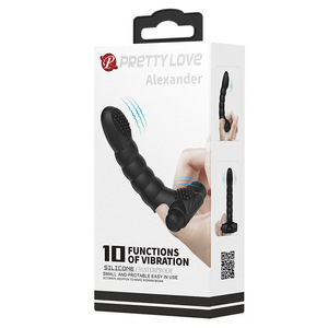 Vibrador de Dedo de Silicona Resistente al Agua IPX7 con Batería <span class=keywords><strong>Pretty</strong></span> <span class=keywords><strong>Love</strong></span> con 10 Modos de Vibración BI-014707 - Product Image 5