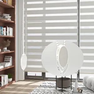 أجزاء عالية الجودة من ستائر اللف - حبل ثقيل مع بكرة ستائر نوافذ أكريليك لـ Zebra Blinds Roman Blinds