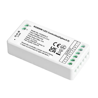 가정/상업/조경 조명을위한 Tuya 응용 프로그램 지능형 제어 DC12V-24V RGBWW-Z 지그비 RGB + CCT LED 컨트롤러