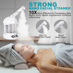 Belleza casera portátil Nano caliente iónico profesional suana con spa de <span class=keywords><strong>alta</strong></span> <span class=keywords><strong>frecuencia</strong></span> <span class=keywords><strong>ozono</strong></span> cara nariz vaporizador facial - Product Image 3