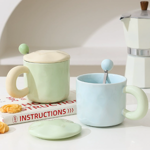 Taza de Viaje Personalizada de Porcelana Coreana, Color Caramelo Fresco, Apta para Alimentos, Reutilizable, Apta para Lavavajillas y Microondas, para Hombre y Mujer - Product Image 3