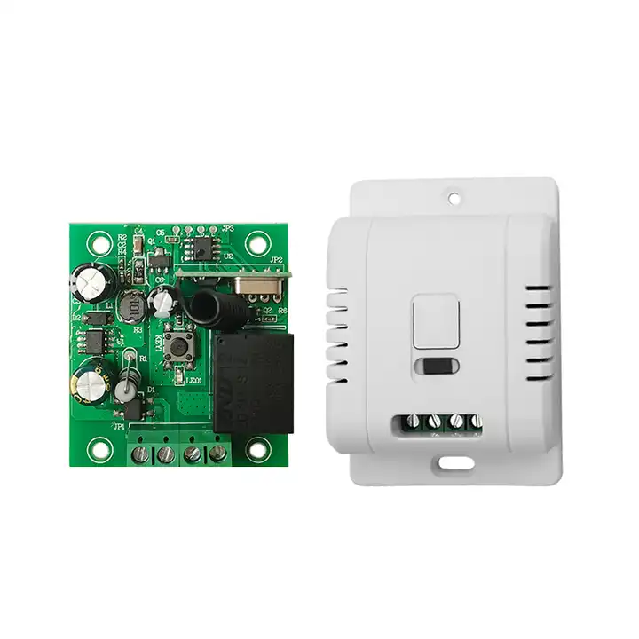 dc 12v-36v 433mhz 1ch 10a relais empfänger wireless rf fernbedienung  schalter für lichter/lampen/motor