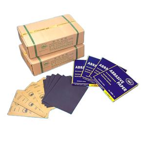 Muestra de papel de <span class=keywords><strong>lija</strong></span> de carburo de silicio 100% impermeable Kraft Grit P60 P2000 con envío gratis a Europa - Product Image 1