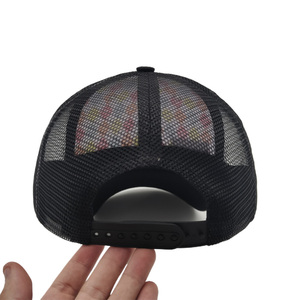 <span class=keywords><strong>2025</strong></span> bán buôn tùy chỉnh rô lưới Trucker Hat nhà sản xuất với sắt trên các bản vá lỗi & thăng hoa thiết kế cho 6-panel chạy mũ - Product Image 4