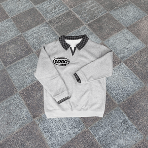 Sudadera Vintage Extra Grande de Algodón con Corte Cuadrado y Lavado Otoñal con Letras de Felpa Personalizada al por Mayor para Hombre - Product Image 2