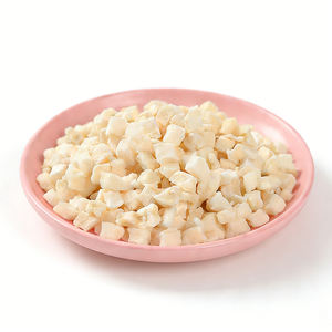 Dés de pommes lyophilisées en vrac, collation de fruits secs - Product Image 1