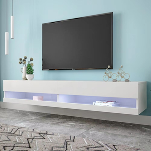 Meubles de salon modernes, meubles TV, centre de divertissement, unité multimédia, meuble TV, <span class=keywords><strong>console</strong></span> avec éclairage LED - Product Image 2