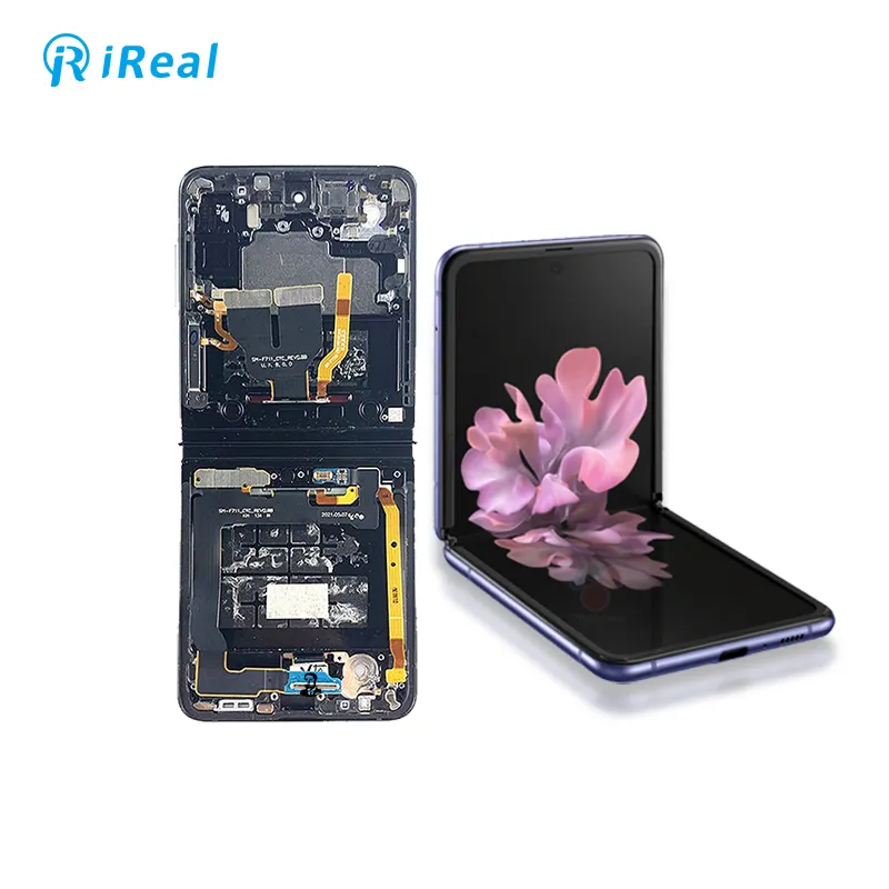 Gốc Digitizer Đối Với Samsung Galaxy Z Lật 2 3 4 5G LCD Hiển Thị Màn Hình Thay Thế Lắp Ráp Cho Galaxy Z Gấp 2 3 4 LCD