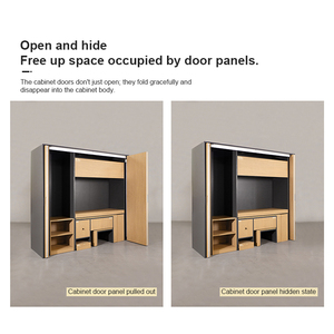 Sistem Rel Pintu Lipat untuk Lemari Dapur dengan Perlengkapan Pintu - Product Image 4