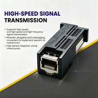 Connecteur de module optique à contact électrique stable haute densité 1.6T OSFP pour routeur, commutateur, équipement de stockage