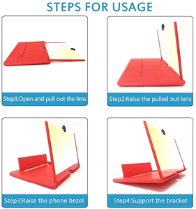 Loupe d'écran 3D HD Smartphone Agrandisseur de téléphone portable Loupe d'écran - Product Image 6