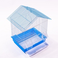 Meistverkaufter Premium-Metall-Vogelkäfig für Sittiche, leicht zu reinigen, für drinnen und draußen, mit Ständer, langlebiger Vogelkäfigständer
