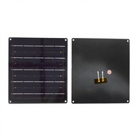 Panneaux solaires monocristallins HJT de petite taille OEM 2W 3V 5V 6V personnalisés pour application IoT, dispositif de capteur extérieur