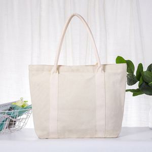 Sac de courses en toile de coton grand format, personnalisé avec logo, écologique, pour la vente en gros - Product Image 3