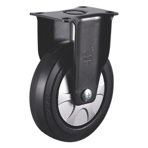 Rueda giratoria y rueda giratoria de hierro de goma VIMA 3 4 5 pulgadas 120kg 160kg Heavi Duti carrito de compras rueda de servicio mediano - Product Image 2