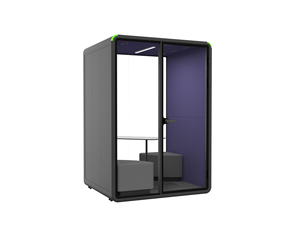 Cabine de bureau insonorisée pour 2 personnes, double cabine acoustique pour réunions, cabine de conversation privée, cabine de silence pour bureau - Product Image 2