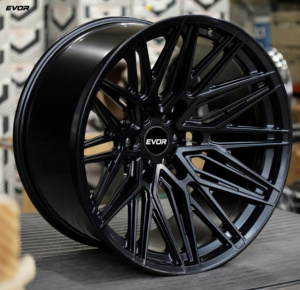 Jantes forgées EVOR 5x112 5x120 5x114.3 5x108 en alliage d'aluminium sur mesure pour voitures <span class=keywords><strong>4x4</strong></span>, camions tout-terrain et pick-up 18 19 20 21 22 23 24 25 26 - Product Image 6