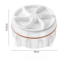 <span class=keywords><strong>Lavadora</strong></span> <span class=keywords><strong>y</strong></span> <span class=keywords><strong>Secadora</strong></span> Portátil <span class=keywords><strong>2</strong></span> <span class=keywords><strong>en</strong></span> <span class=keywords><strong>1</strong></span>, Mini <span class=keywords><strong>Lavadora</strong></span> Ultrasónica con Turbina USB - Product Image 6