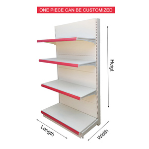 Factory Custom Size Color <strong>Estantera</strong> Para Beauty Supply Gondola Shelving Metal Racks Shelves for Shop - Product Image 2