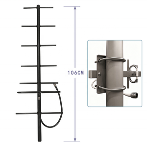 เสาอากาศยากิแบบยึดด้วยสกรู อลูมิเนียมอัลลอยด์ 7 องค์ประกอบ ความถี่ UHF 400-470 MHz ประสิทธิภาพสูง รุ่น SDY400B/7 - Product Image 1