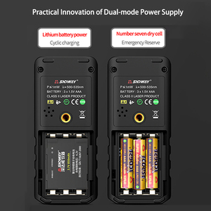 Outils de mesure <span class=keywords><strong>laser</strong></span> d'extérieur SW-50G rechargeable Ip54 faisceau vert M/in/ft 50m mesure d'<span class=keywords><strong>angle</strong></span> et de hauteur télémètre <span class=keywords><strong>laser</strong></span> - Product Image 3