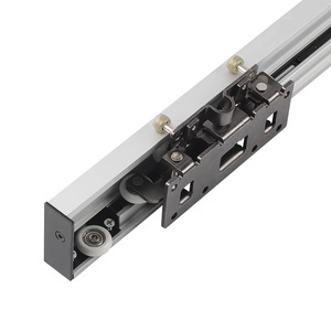 Rail coulissant à amortissement dissimulé en alliage d'aluminium Kaishengxi pour quincaillerie de porte coulissante de placard - Product Image 1