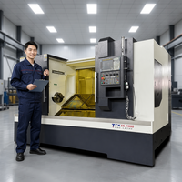 Torno CNC de Cama Inclinada Tck56 con Eje Y