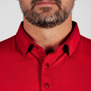 Polos de talla grande para hombre, diseño personalizado, estampado por sublimación, Polo transpirable elástico de cuatro vías para hombre - Product Image 1