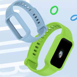 Correas Deportivas de Silicona Resistentes para Xiaomi Band <span class=keywords><strong>9</strong></span> Active con Funda para <span class=keywords><strong>Redmi</strong></span> Band 3, Pulsera Inteligente - Product Image 3