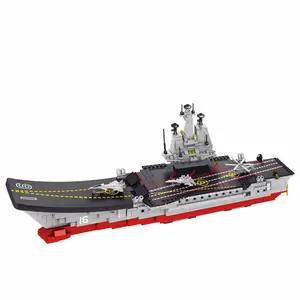 1256 adet koleksiyonu oyuncak uçak taşıyıcı blok çocuk bulmacaları oyuncak gemi modeli mini yapı taşı montaj oyuncak