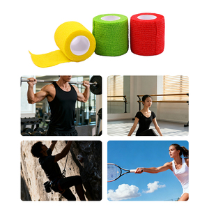 Custom Logo Waterproof Self-Adhesive Non Woven Elastic Cohesive Bandage 10Cm Vet <b>Wrap</b> CE Certified - Product Image 6