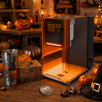 Décoration d'Halloween : Gravure Laser avec MOPA 60W et Diode 40W pour Décorations Fantôme, Citrouille, Bonbons, Métal Coloré, Cadeaux Personnalisés