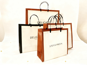 Khuyến mãi sinh thái thân thiện không dệt nhiều lớp Tote mua sắm túi thư nhựa xử lý biểu tượng tùy chỉnh hai màu sắc tùy chọn Hộp quà tặng - Product Image 3