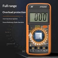 Multimètre numérique portable 9205A, outil de diagnostic automobile universel avec connectivité sans fil, batterie 9V, réparation automobile
