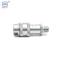 Raccords hydrauliques à déconnexion rapide de type vis haute pression HPA 1/4'' pour vérin hydraulique