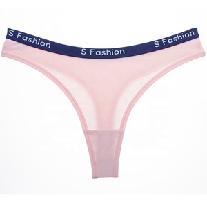 <span class=keywords><strong>Tanga</strong></span> de Mujer, Sexy, de Algodón, con Estampado de Letras, Bragas de Cintura Baja, <span class=keywords><strong>Mini</strong></span> <span class=keywords><strong>Bikini</strong></span> de Moda - Product Image 4
