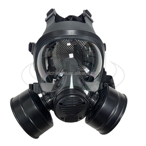 Công Nghiệp Silicone Core Toàn Diện Khẩn Cấp Đào Tạo Mặt Nạ Khí Lọc Tái Sử Dụng Mặt Nạ Bụi Khí Độc Hại Masker - Product Image 1