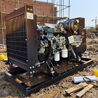 Groupe électrogène diesel silencieux 37,5 kVA 30 kW à démarrage automatique, châssis ouvert, moteur Yuchai 50 Hz ATS pour oxygénateurs/aérateurs d'aquaculture